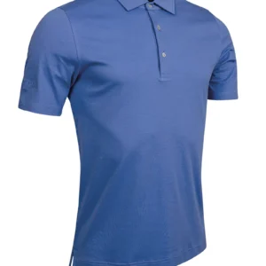 Lotus Leaf Jacquard Golf Polo